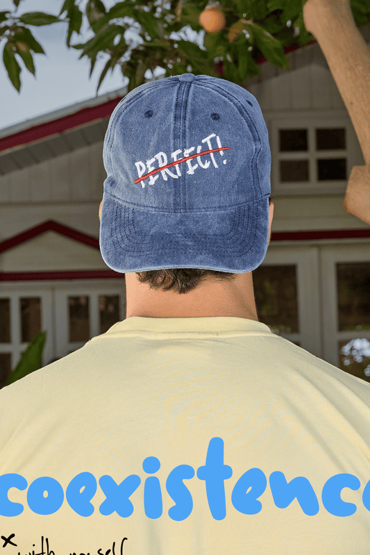 Not Perfect Acid Blue Cap