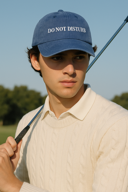 Do Not Disturb – Navy Washed Cap