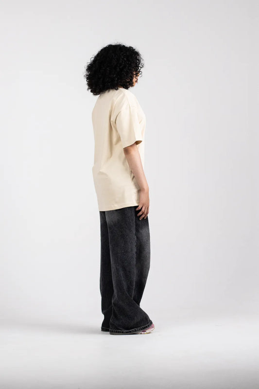 The Opalith Beige Rasmy T-shirt