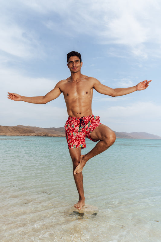 Vermilion Swim Shorts - Adults
