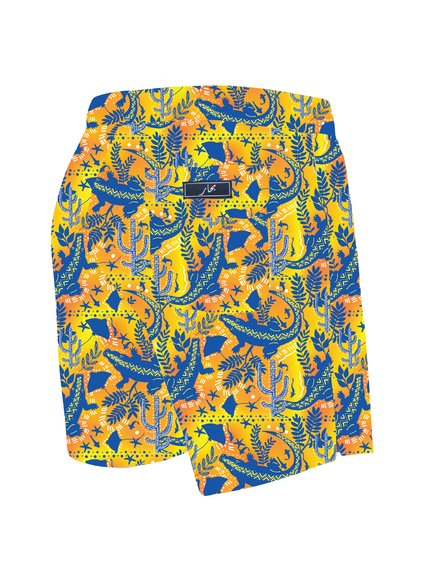 Cacti Croc Swim Short - Adults