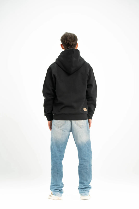 Black AV Artist Double Zipper