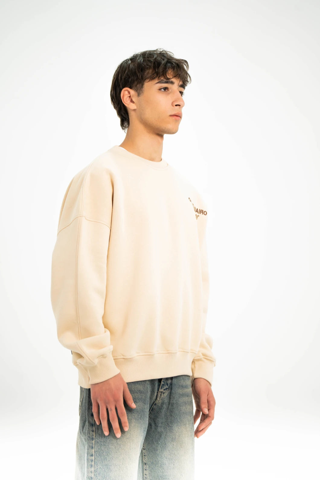 Beige AV Artist Crew Neck