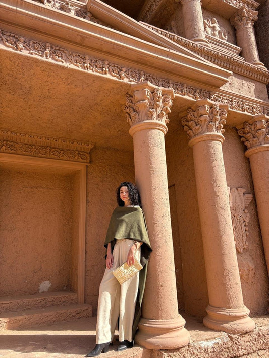 Olive Square Kaftan