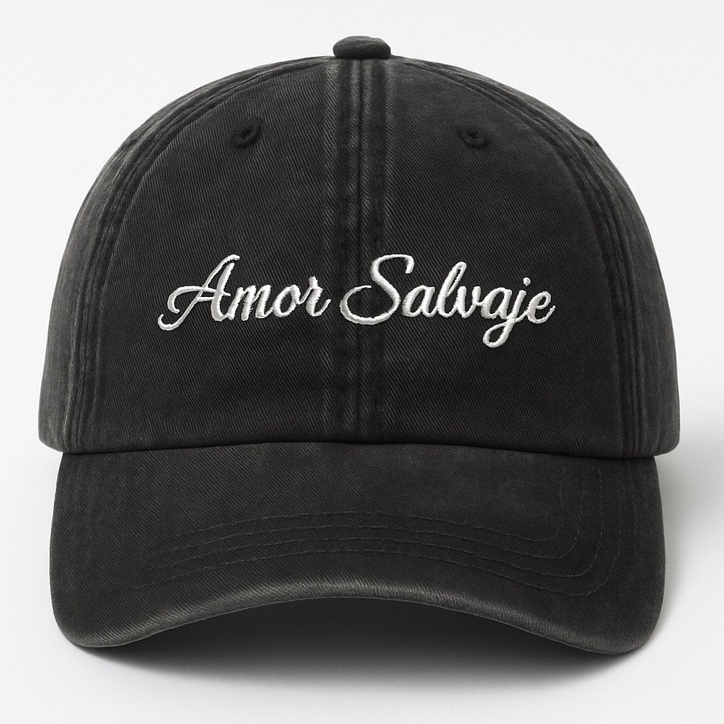 Amor Salvaje “wild love” Washed Cap