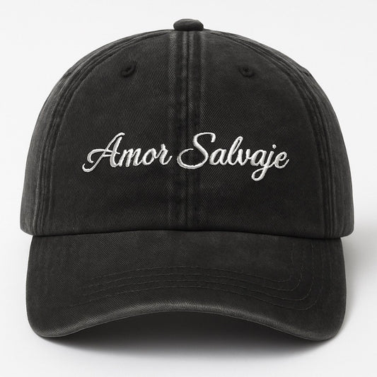 Amor Salvaje “wild love” Washed Cap