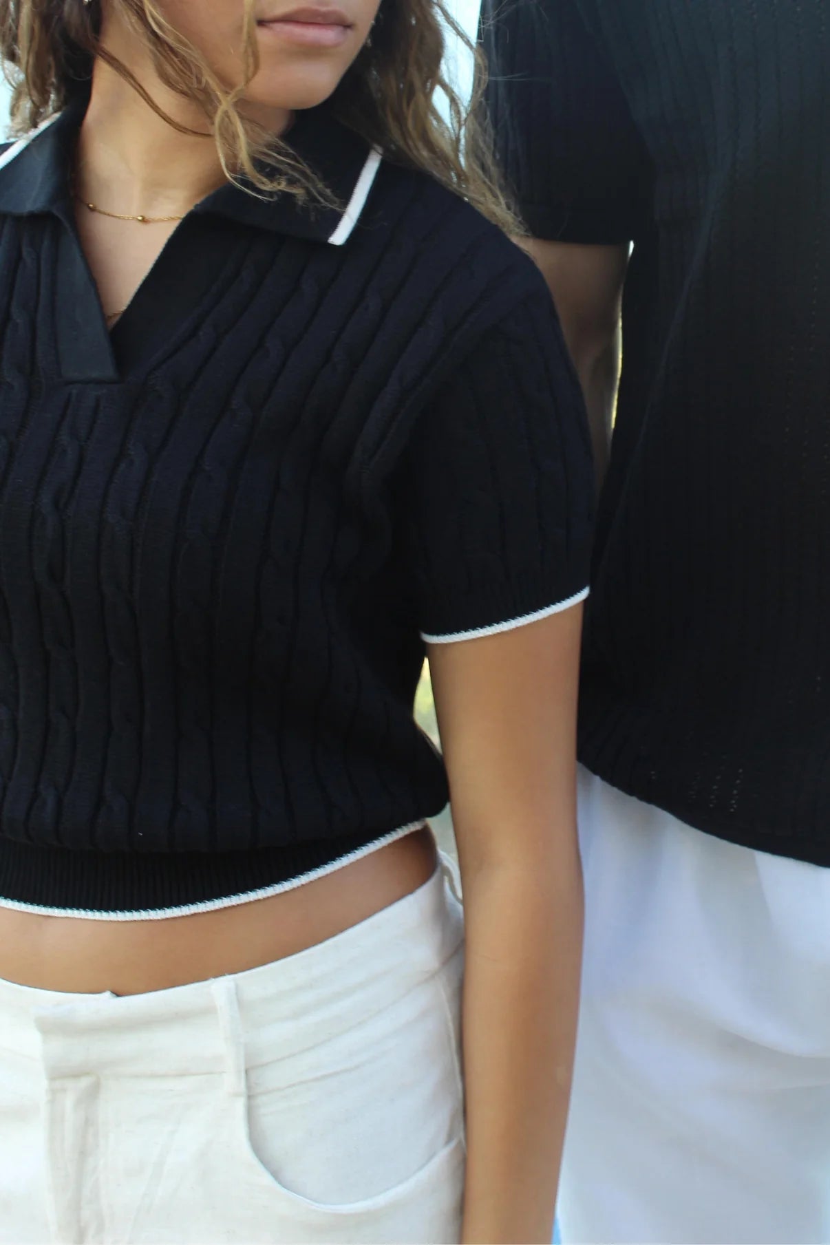 Knitted Polo Shirt