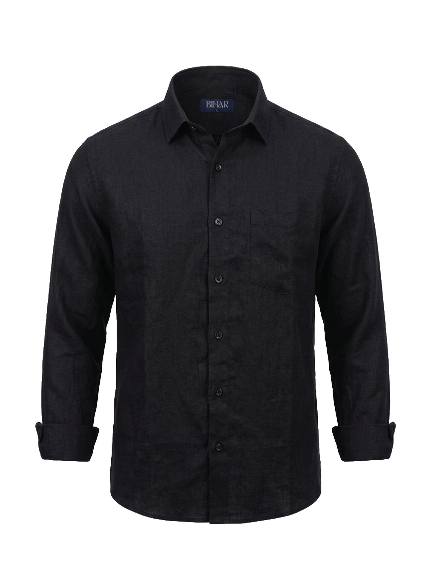 Black Linen Shirt