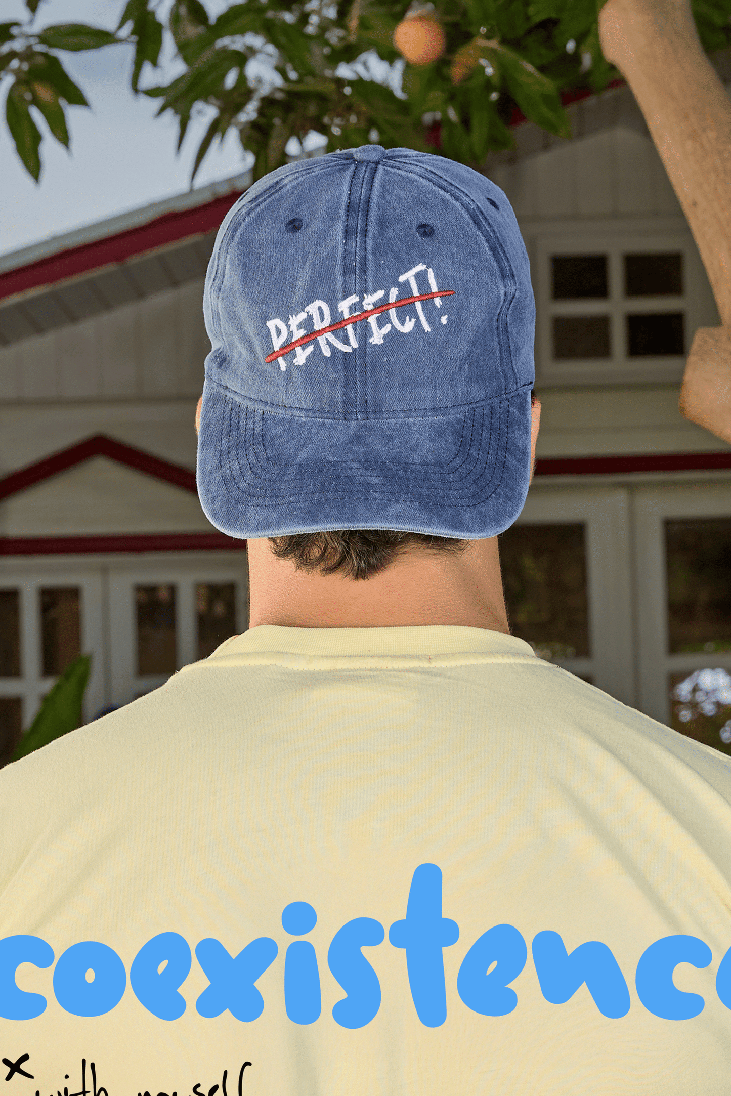 Not Perfect Acid Blue Cap