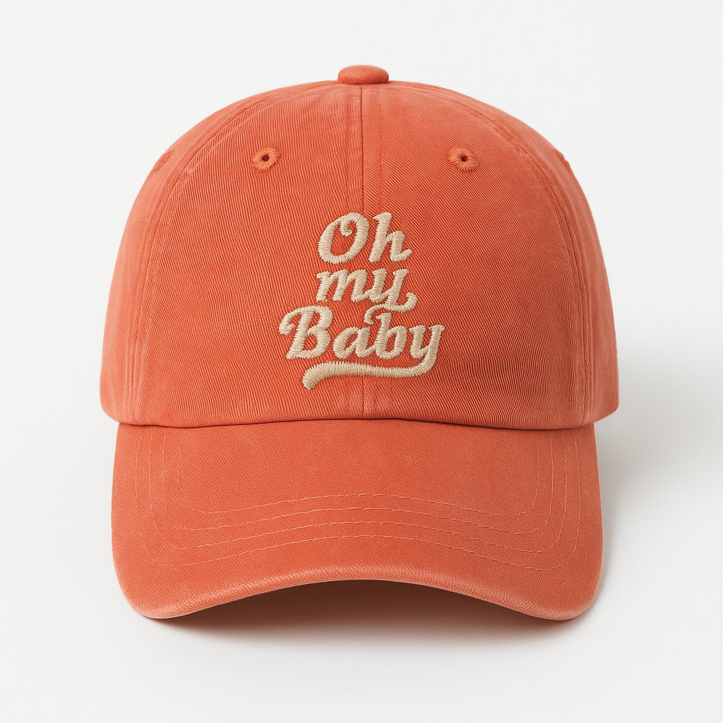 Oh My Baby Washed Cap