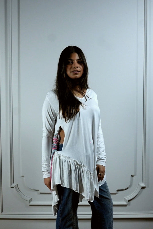 Side-Tie Shirt