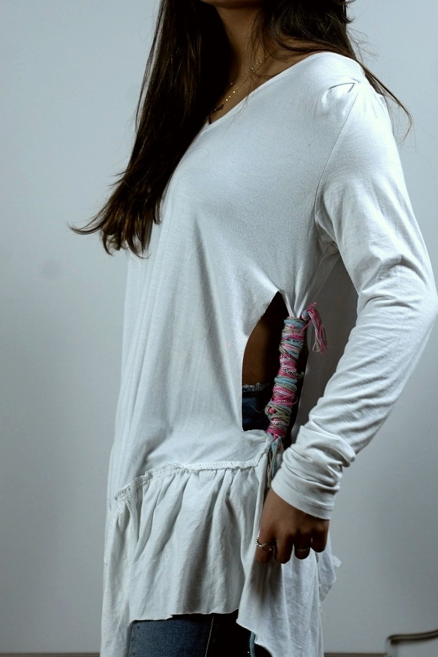 Side-Tie Shirt