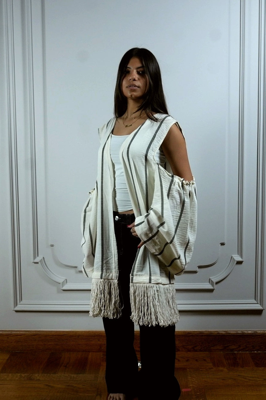 Open Weave Drape