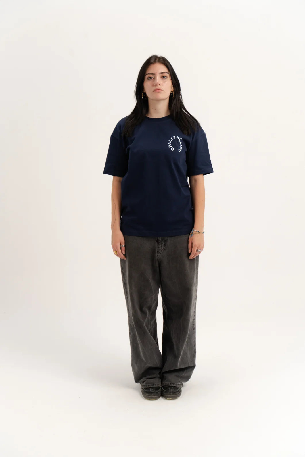 The Opalith Navy Blue Unnormal T-shirt