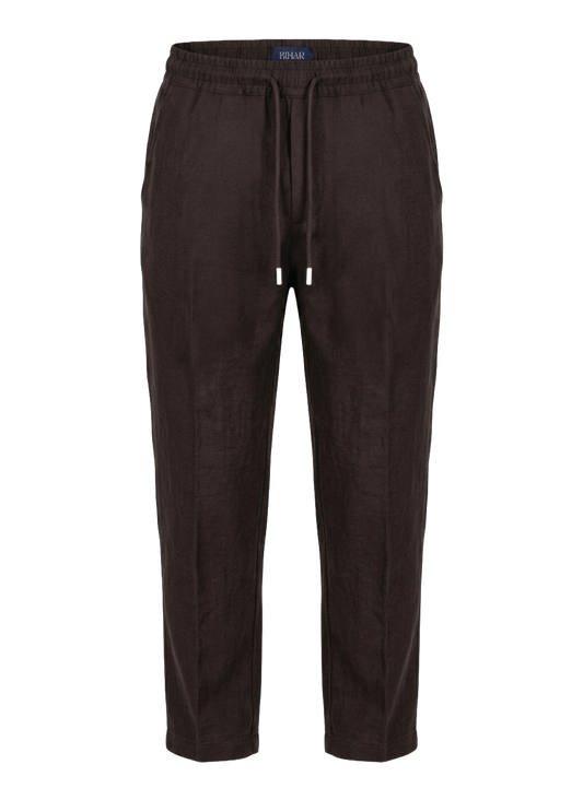 Espresso Linen Trousers