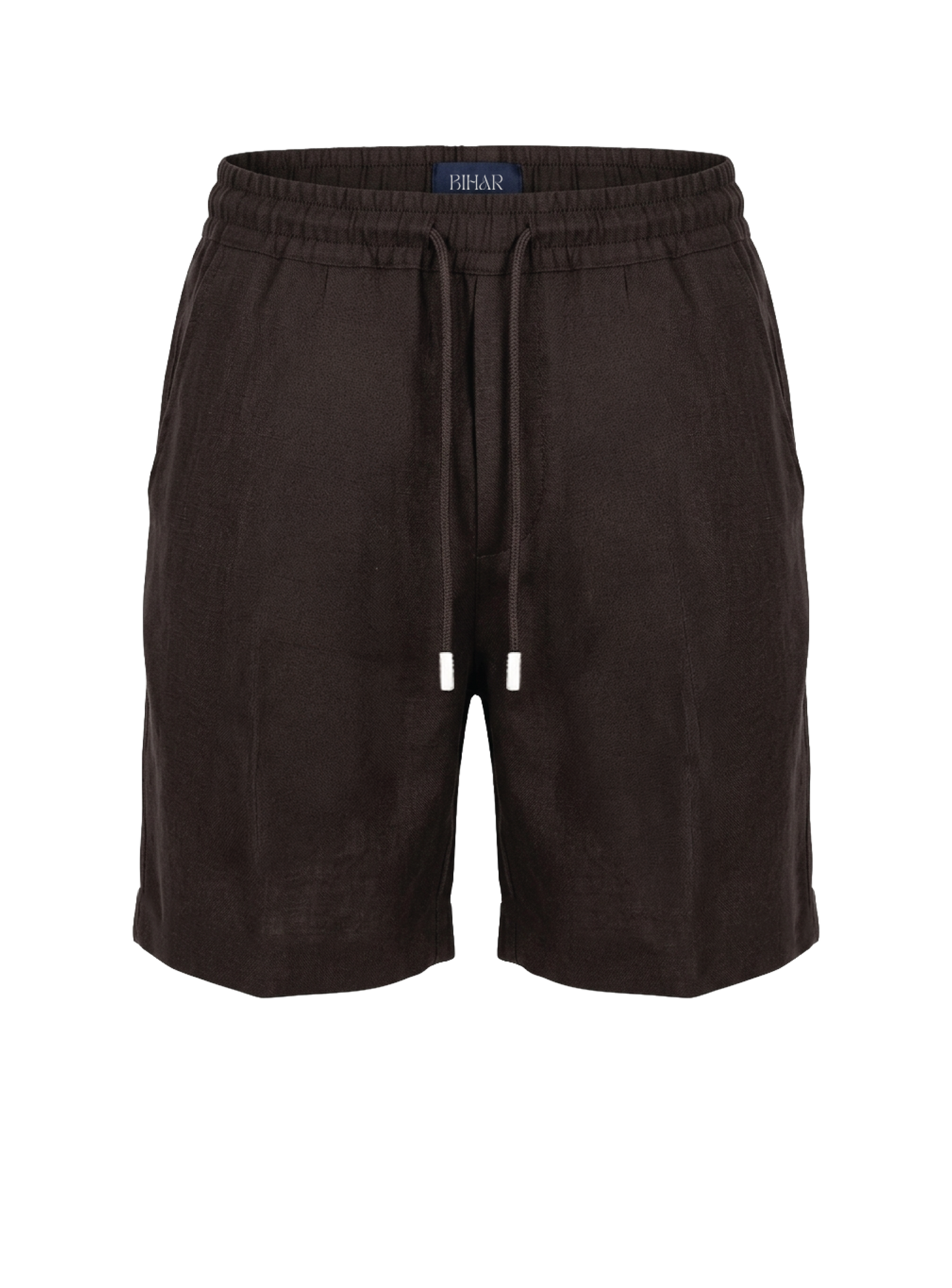 Espresso Linen Shorts
