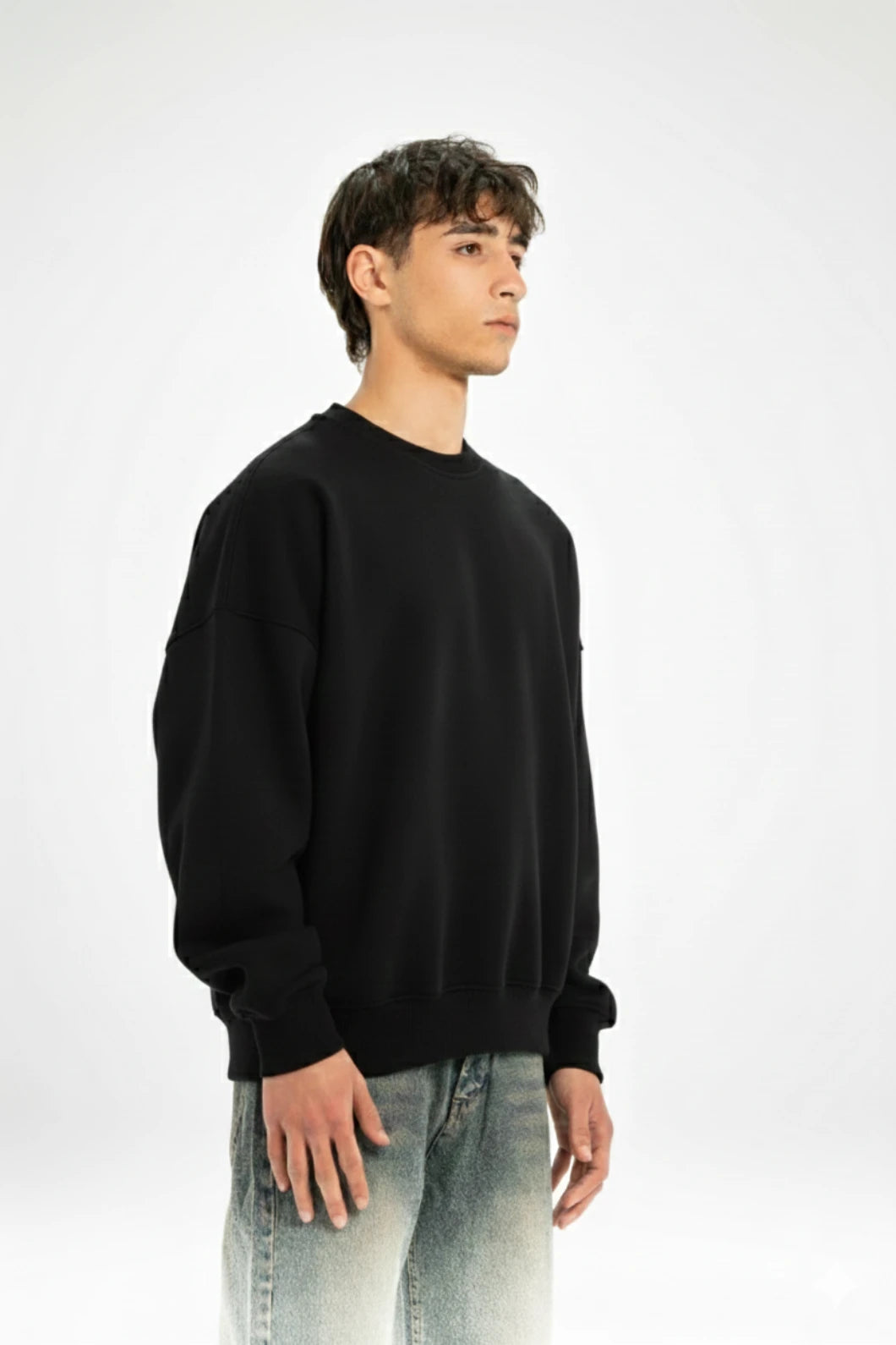 Black AV Artist Crew Neck