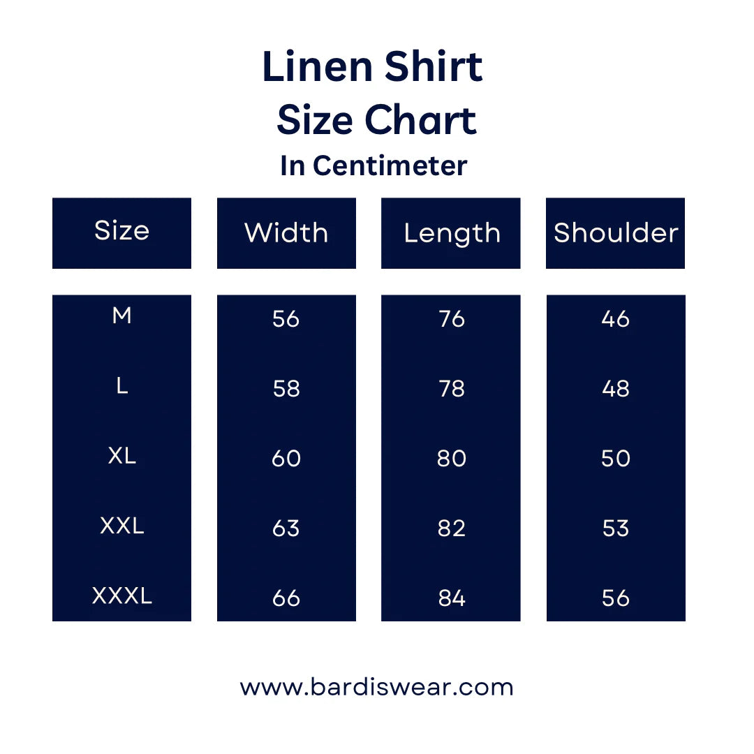Linen Shirt With A Button-Down Collar