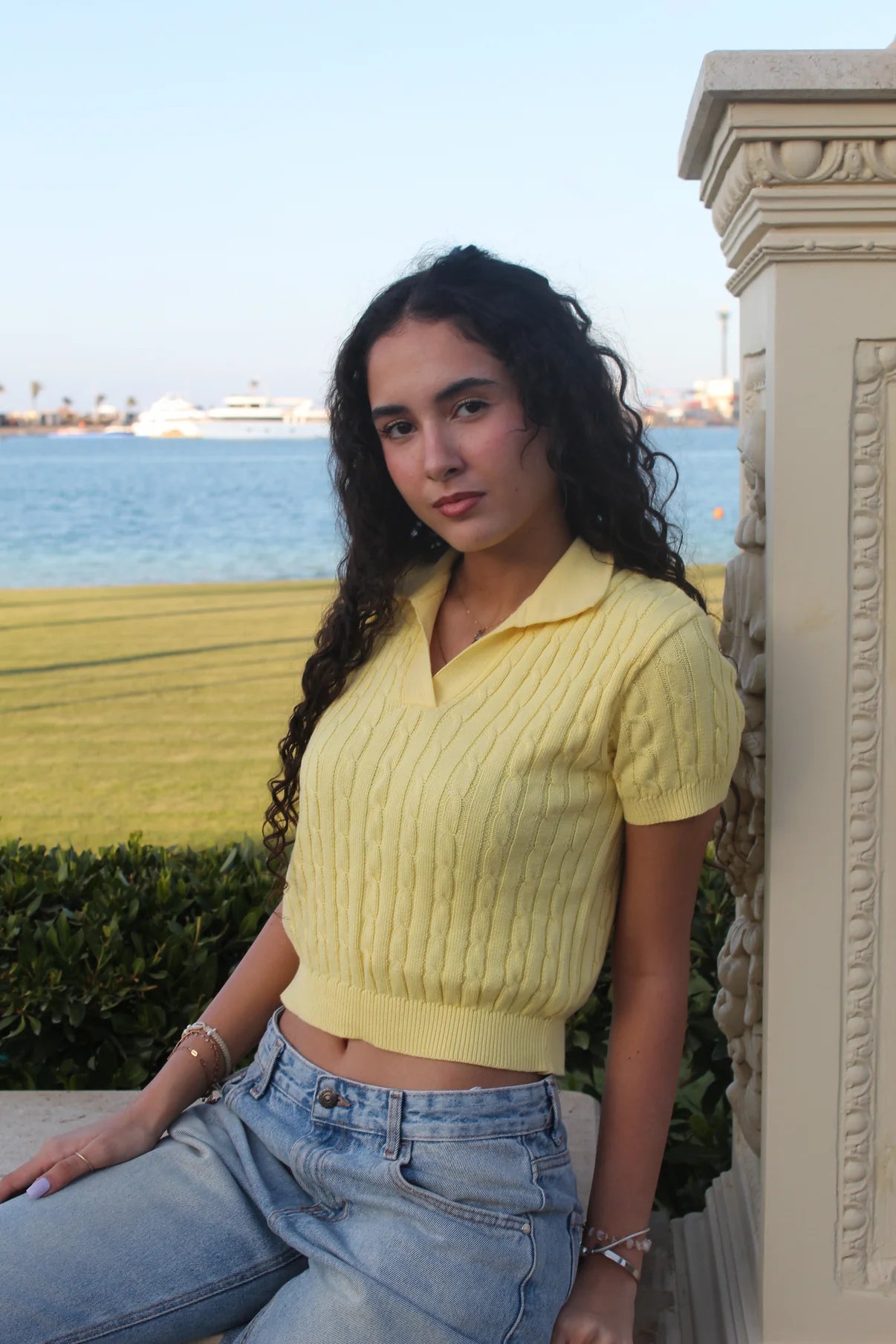 Knitted Polo Shirt