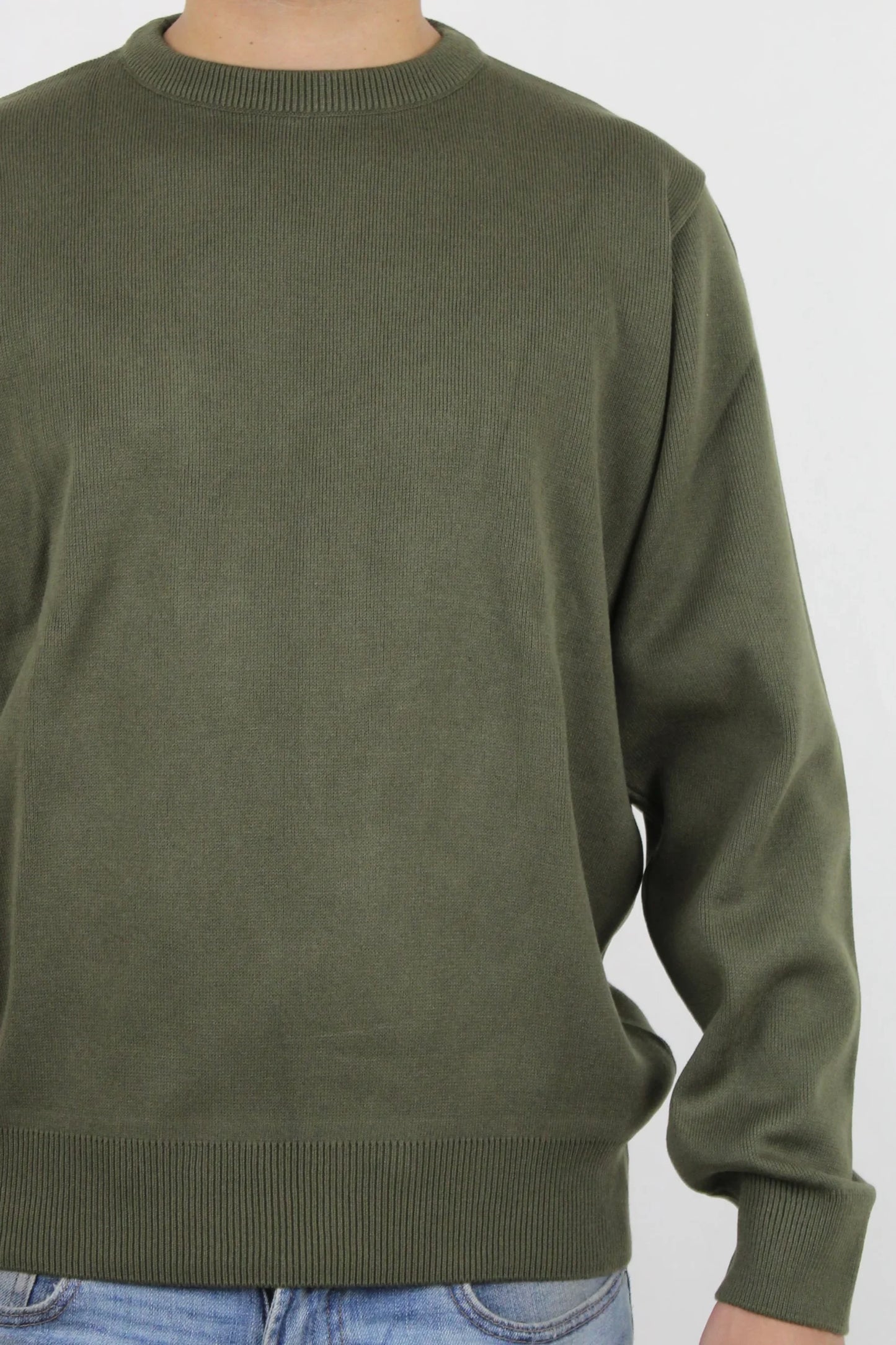 Round Knitted Sweater