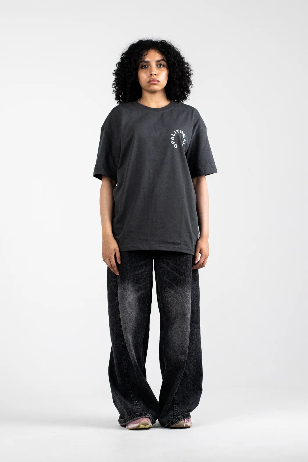 The Opalith Grey Unnormal T-shirt