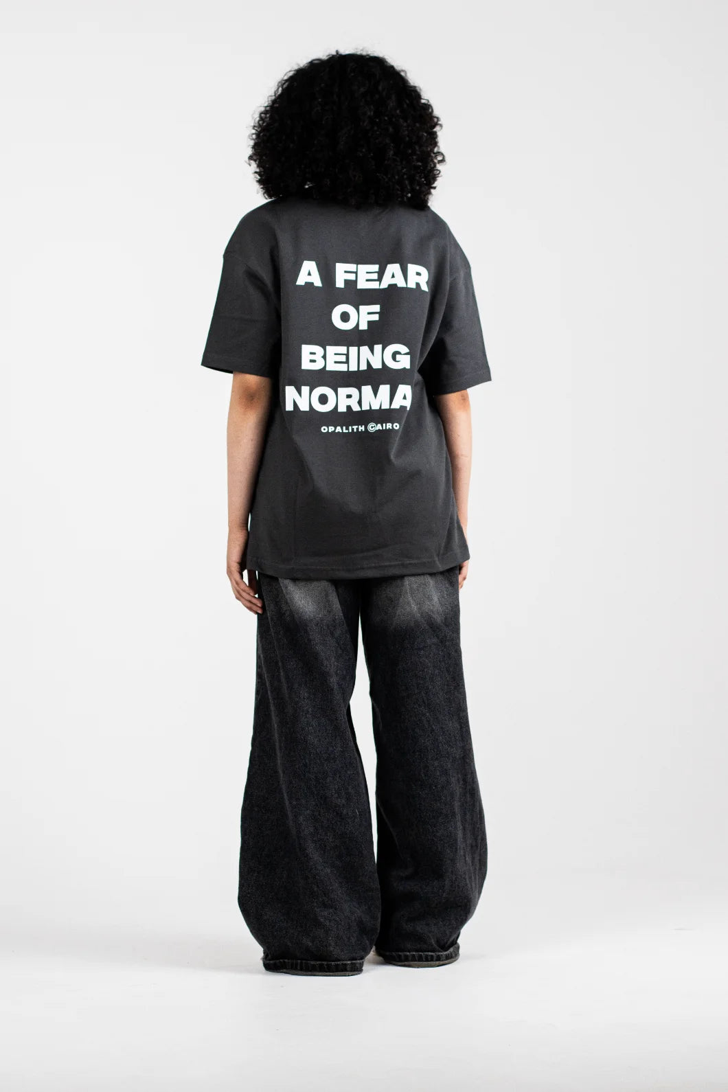 The Opalith Grey Unnormal T-shirt