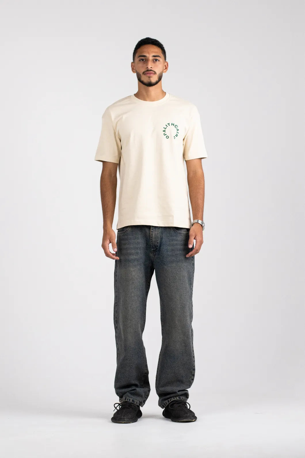 The Opalith Beige Unnormal T-shirt