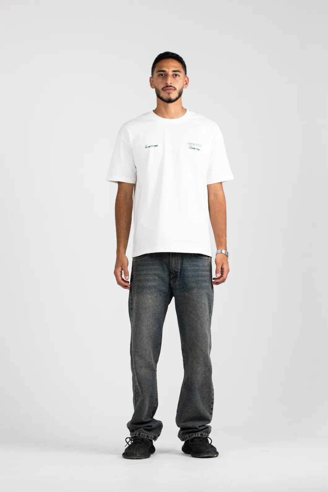 The Opalith White Deluxe T-shirt
