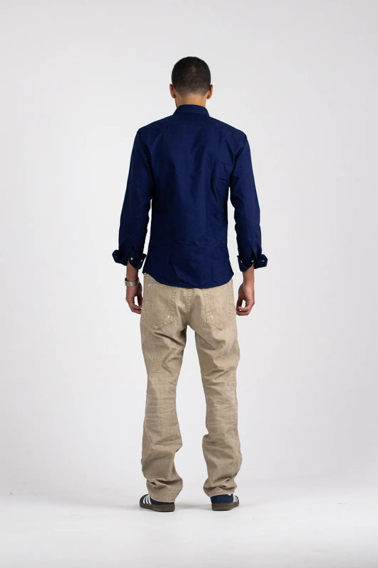The Opalith Navy Blue Shirt