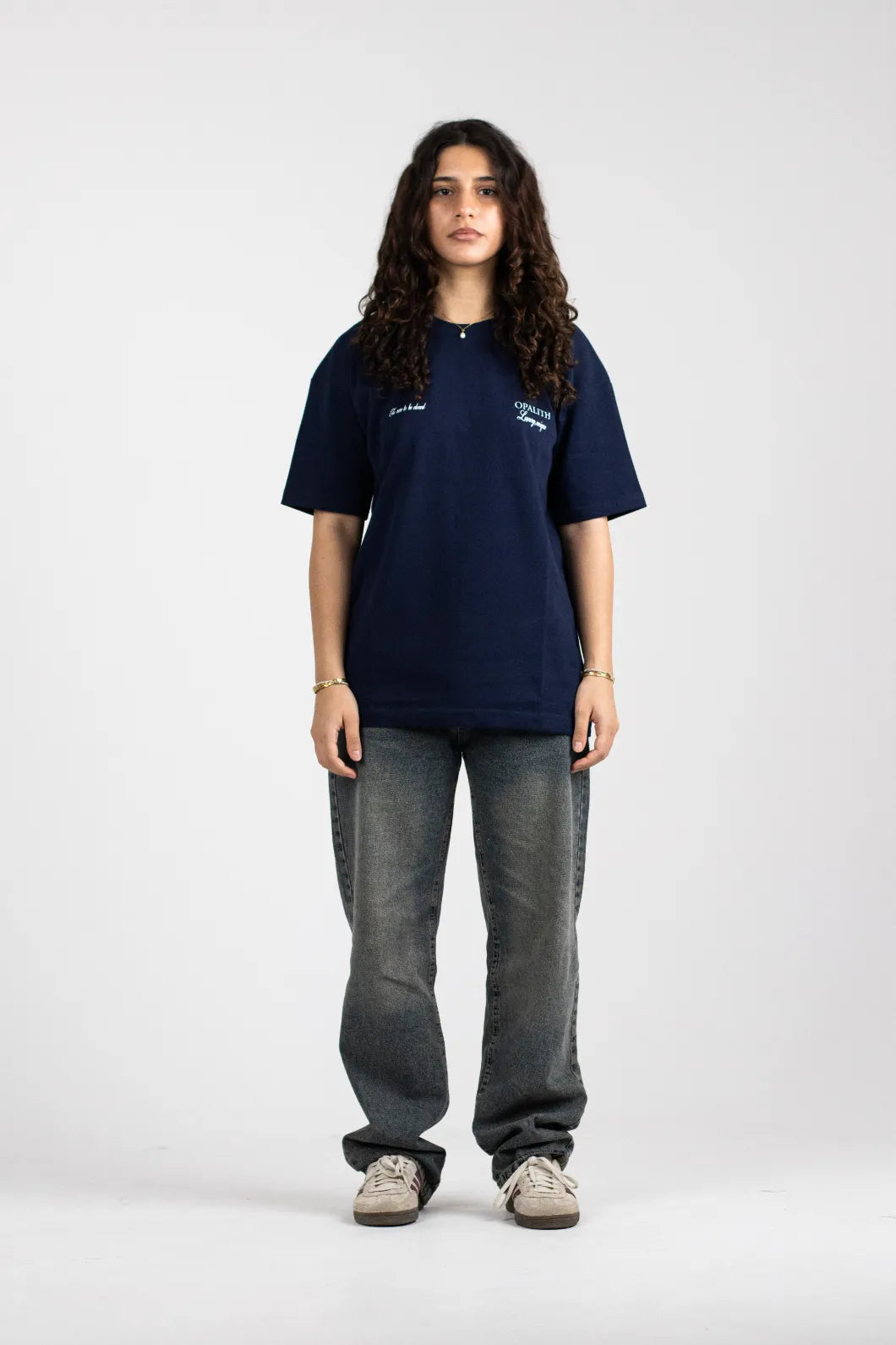 The Opalith Navy Blue Deluxe T-shirt