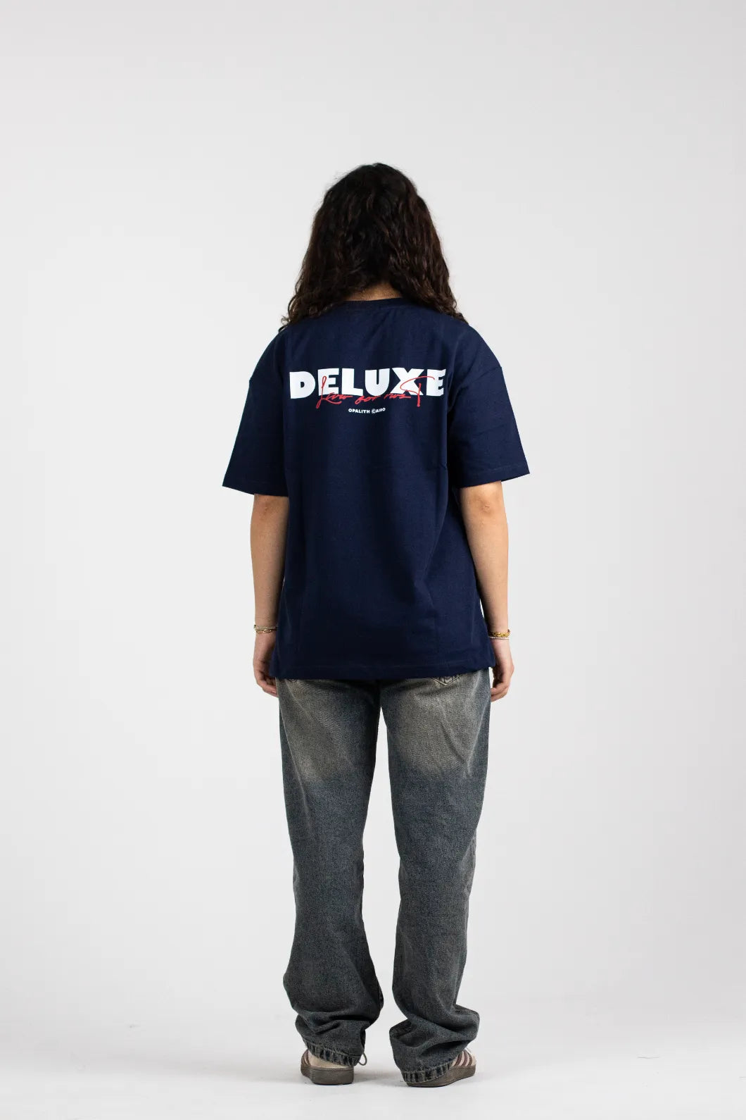 The Opalith Navy Blue Deluxe T-shirt
