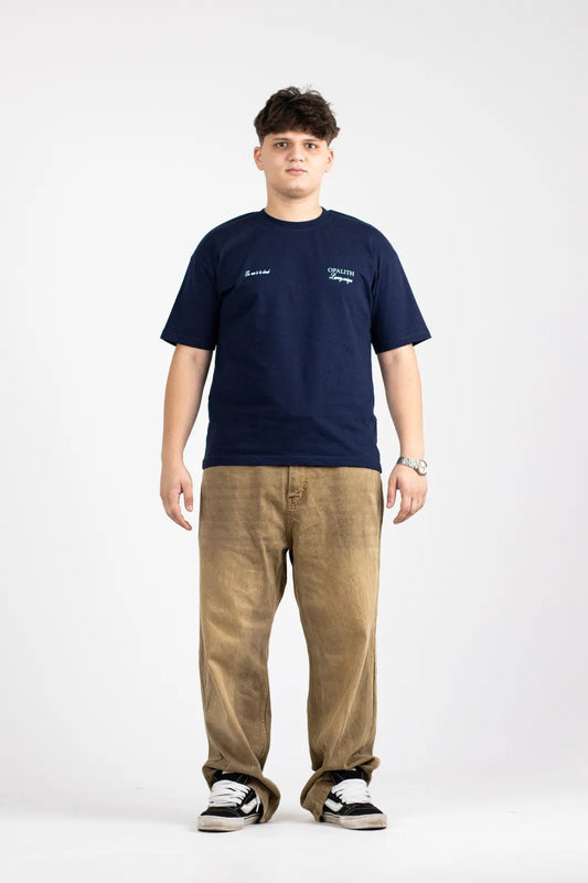 The Opalith Navy Blue Deluxe T-shirt