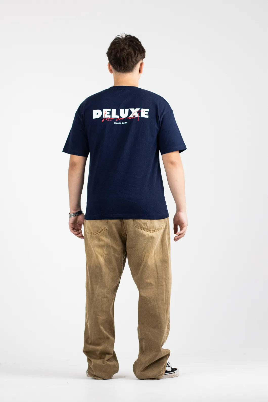 The Opalith Navy Blue Deluxe T-shirt