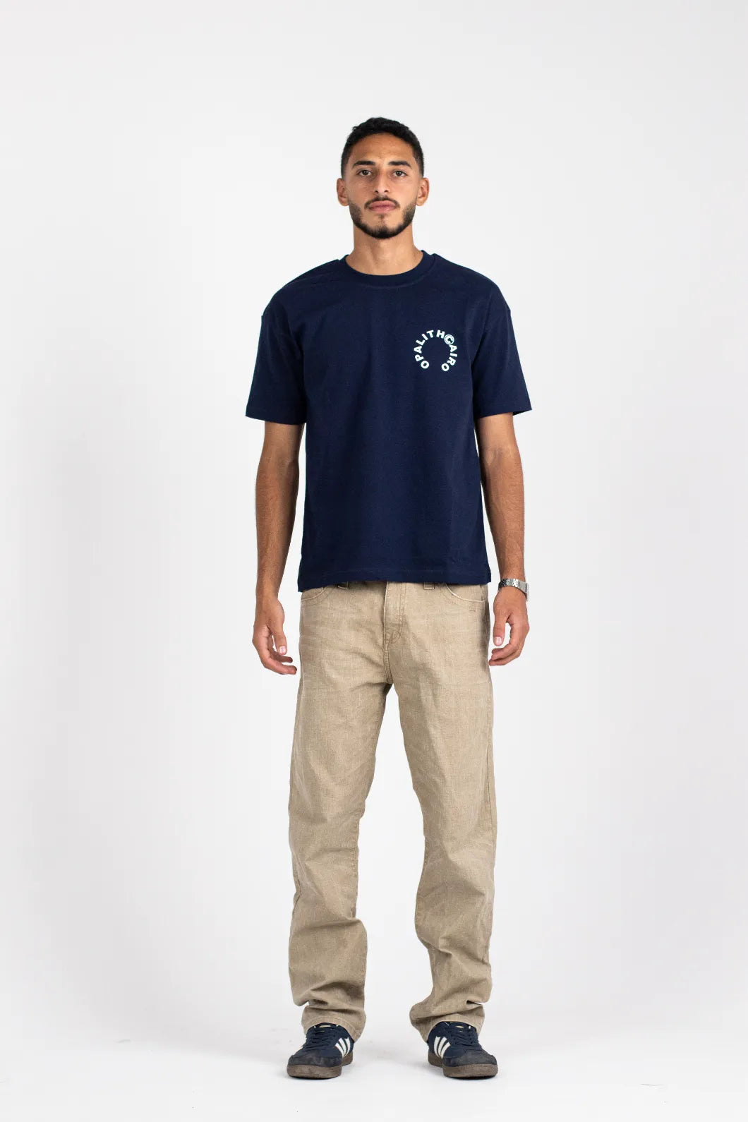 The Opalith Navy Blue Unnormal T-shirt