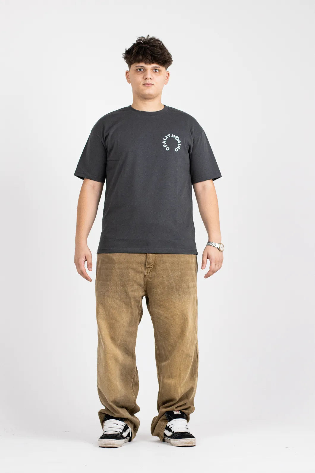 The Opalith Grey Unnormal T-shirt