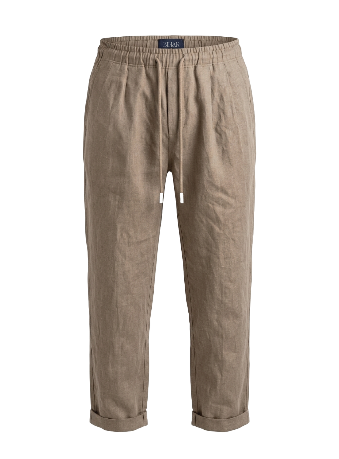 Tan Linen Trousers