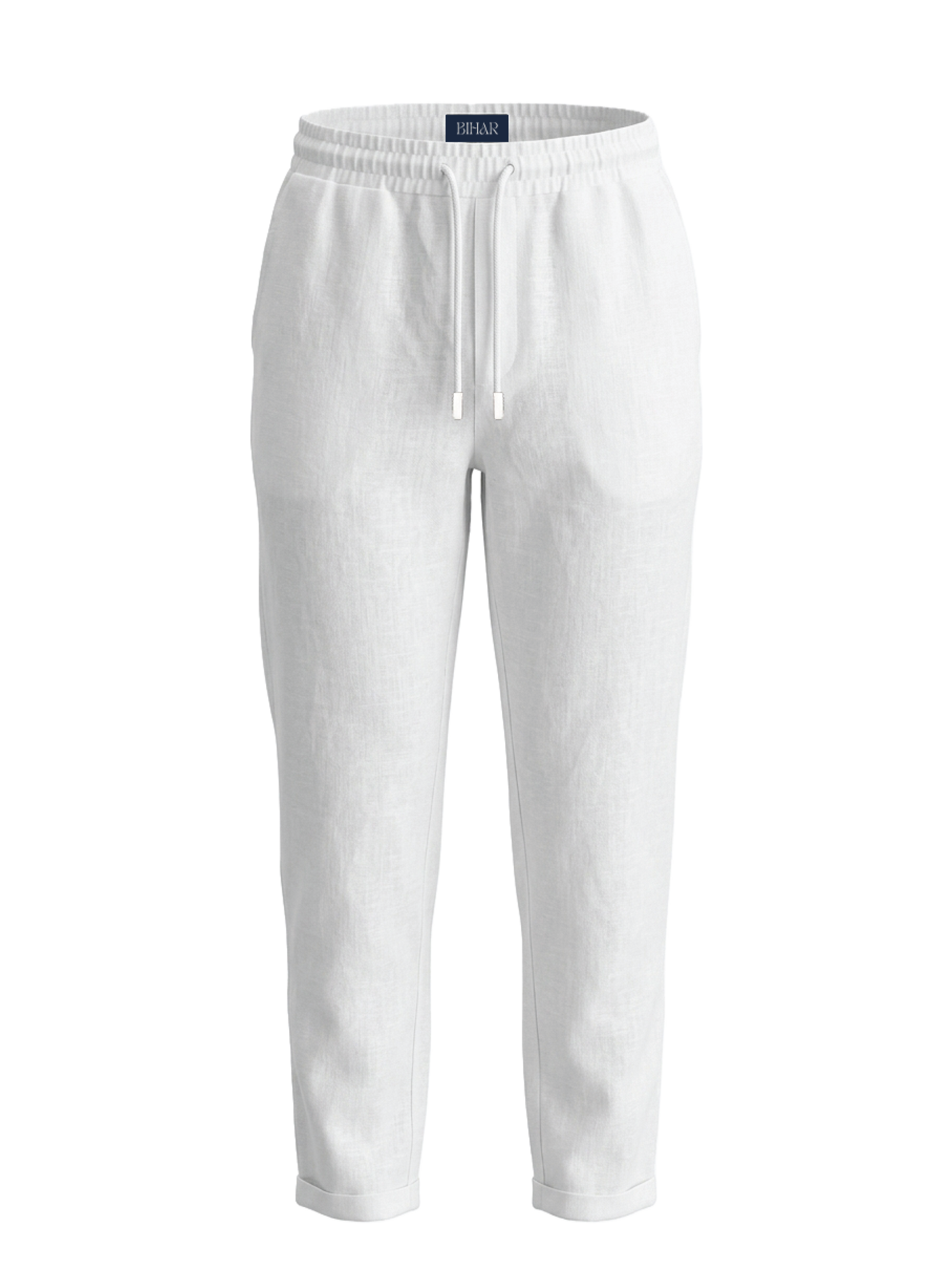 White Linen Trousers