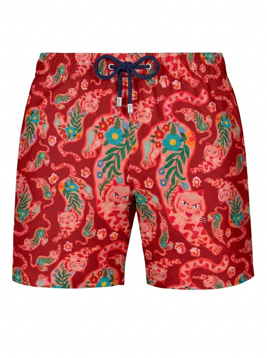 Vermilion Swim Shorts - Adults