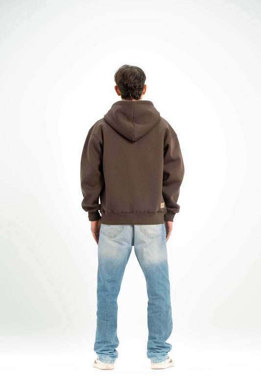 Brown AV Artist Double Zipper