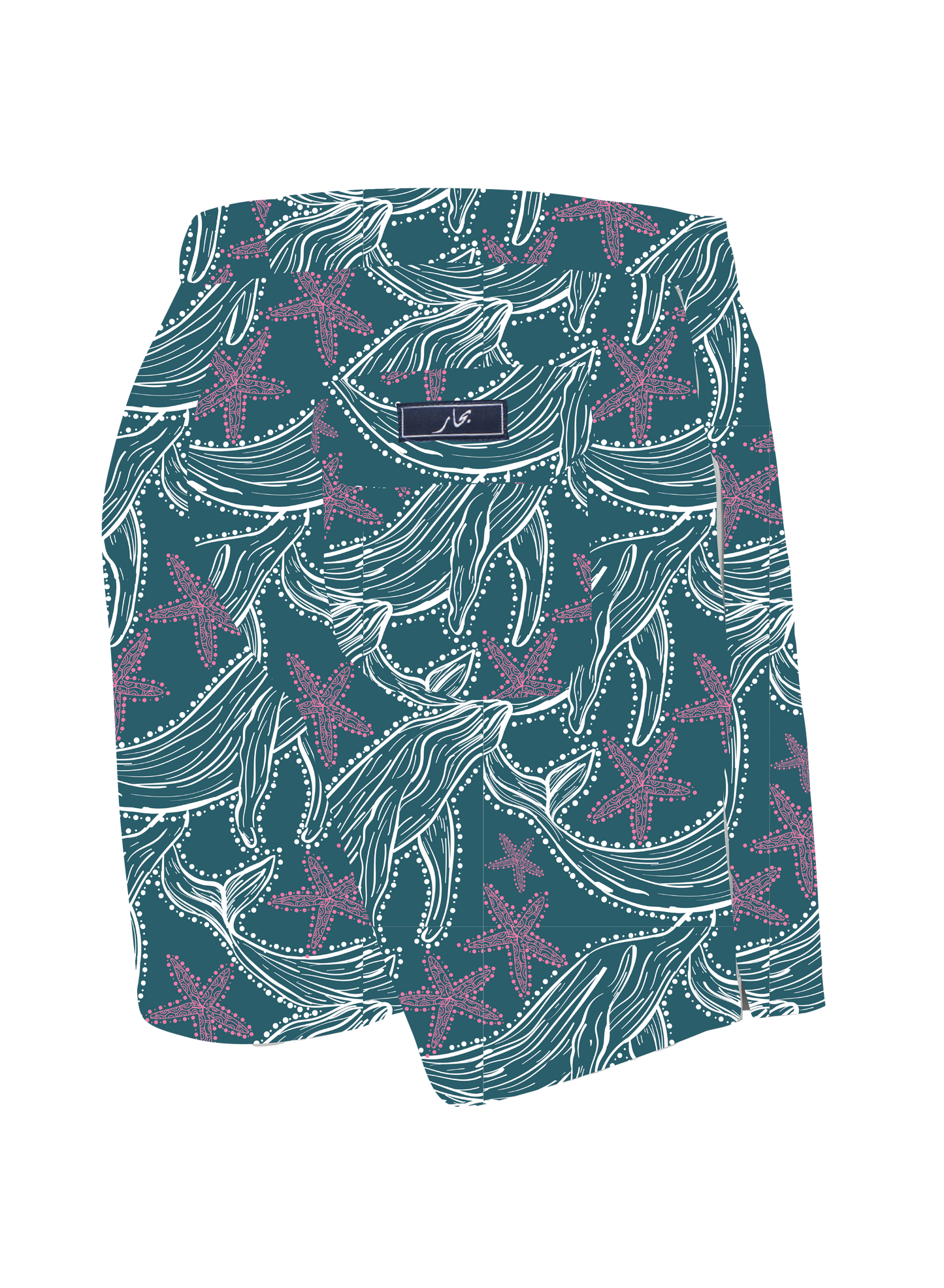 Whale Tide Swim Shorts - Kids