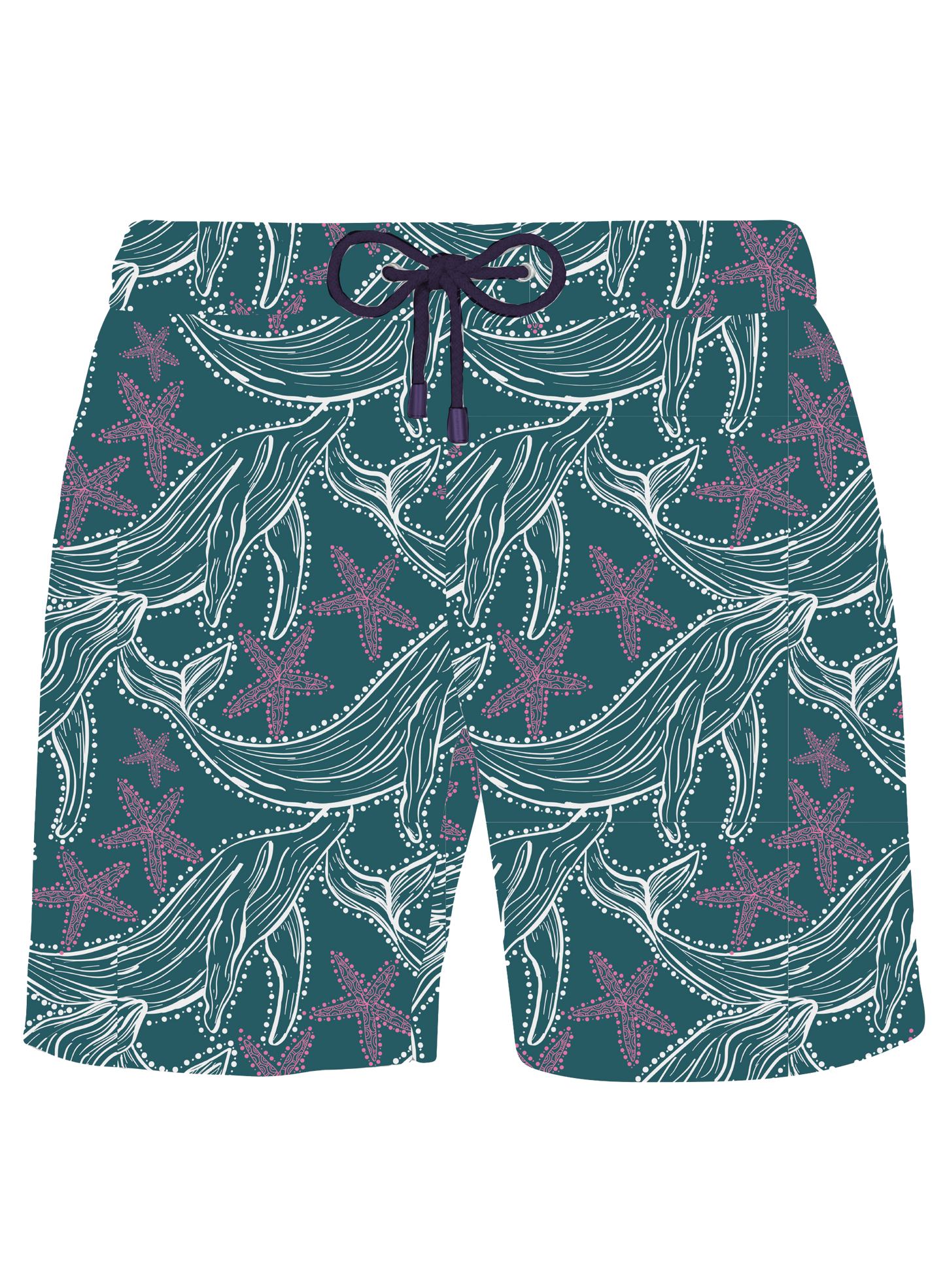 Whale Tide Swim Shorts - Kids