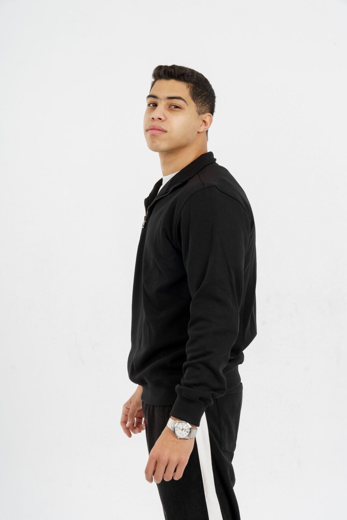 Black Quarter Zipper - Image 2