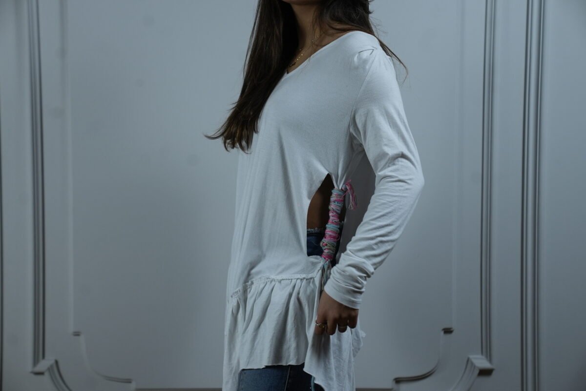 Side-Tie Shirt - Image 2