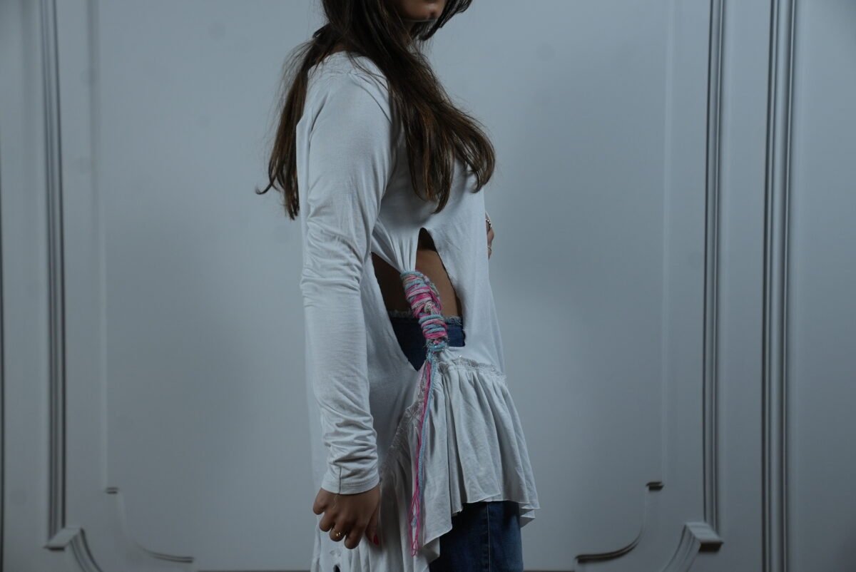 Side-Tie Shirt - Image 3
