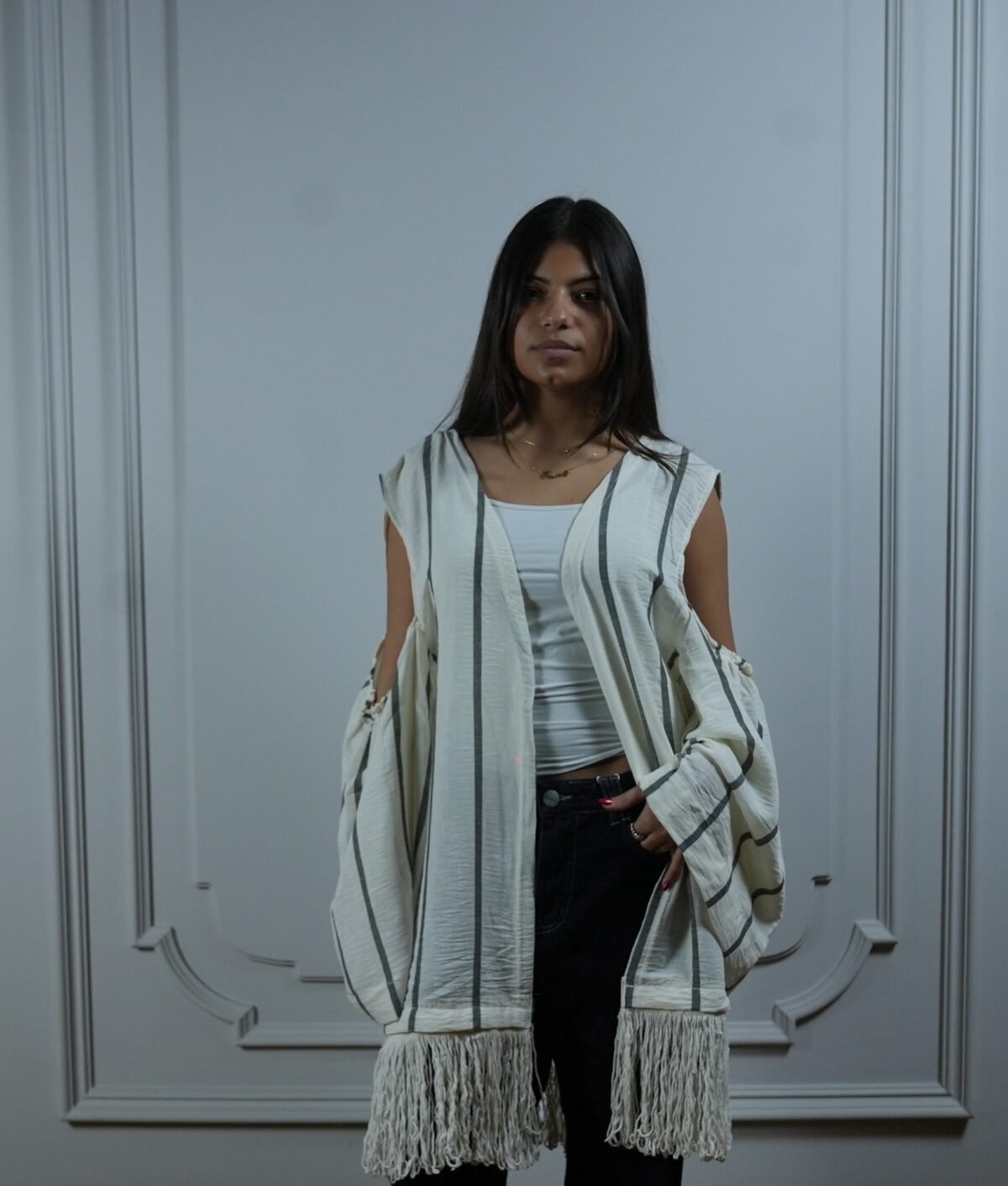 Open Weave Drape