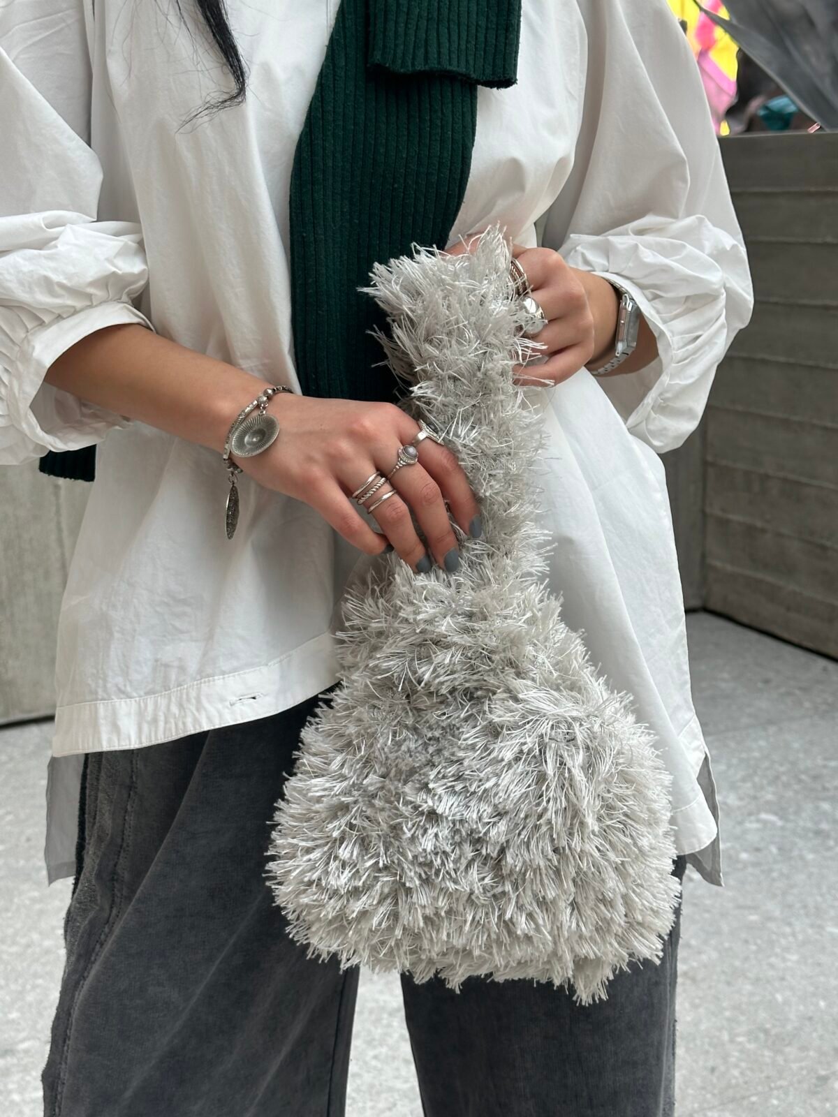 Fur bag
