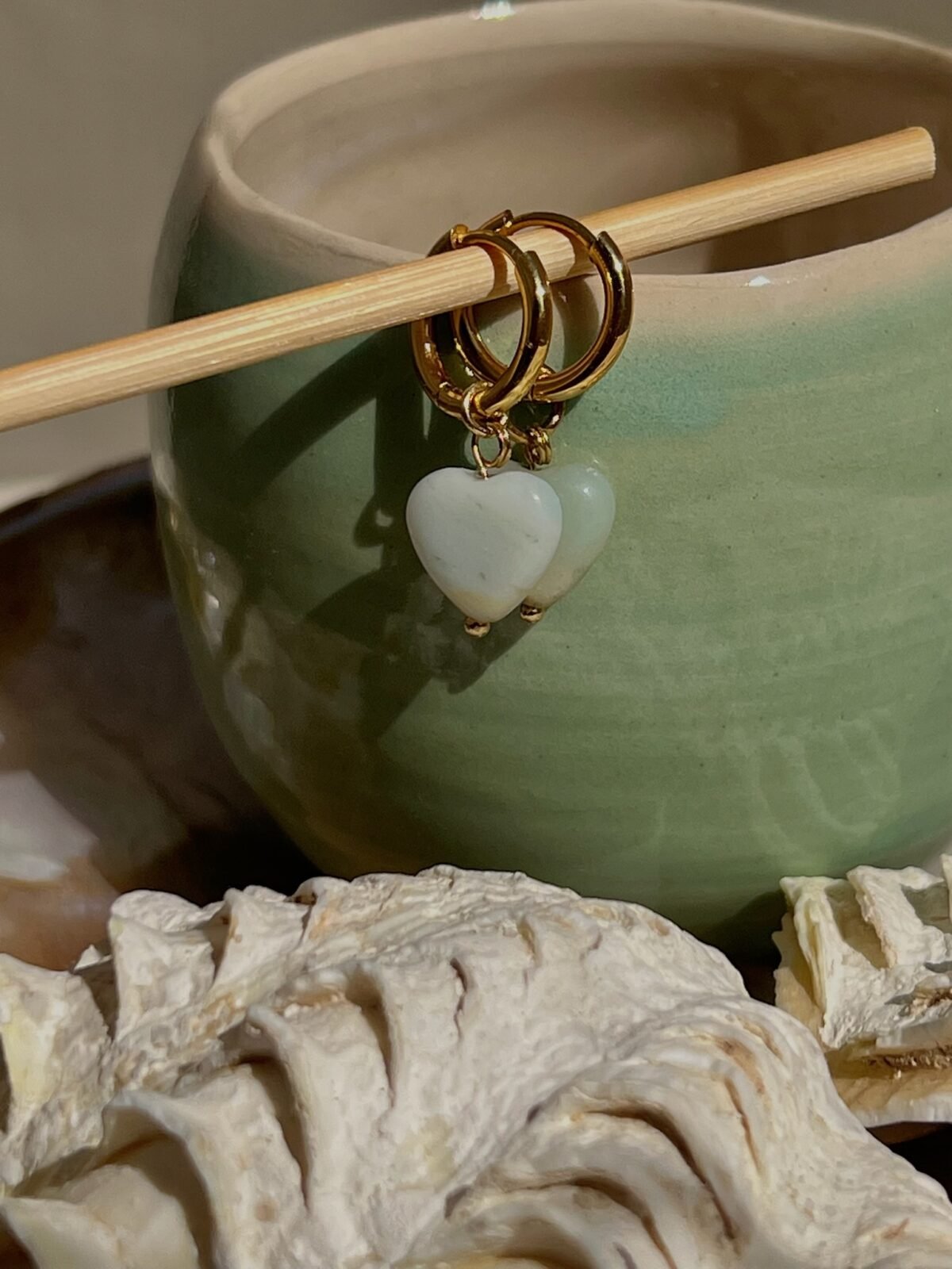 Aquamarine Lovia Earrings - Image 2