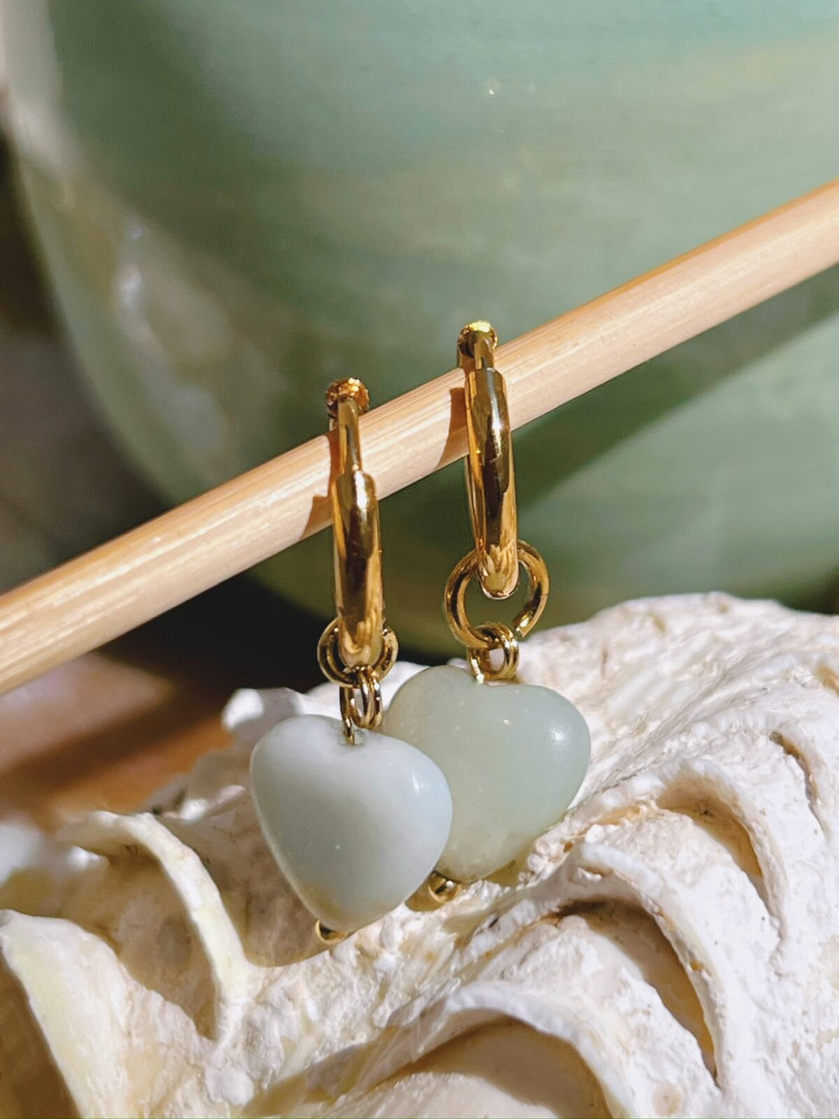 Aquamarine Lovia Earrings