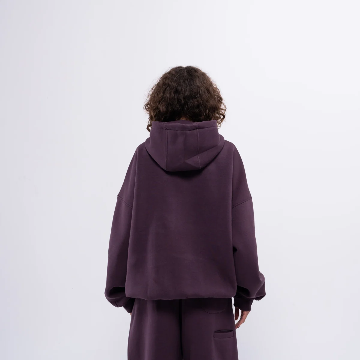Plum hoodie - Image 3