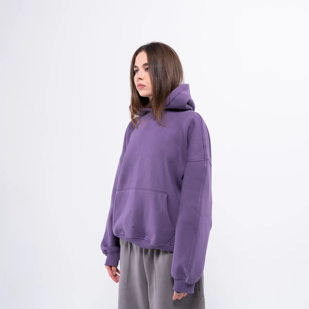Iris purple hoodie